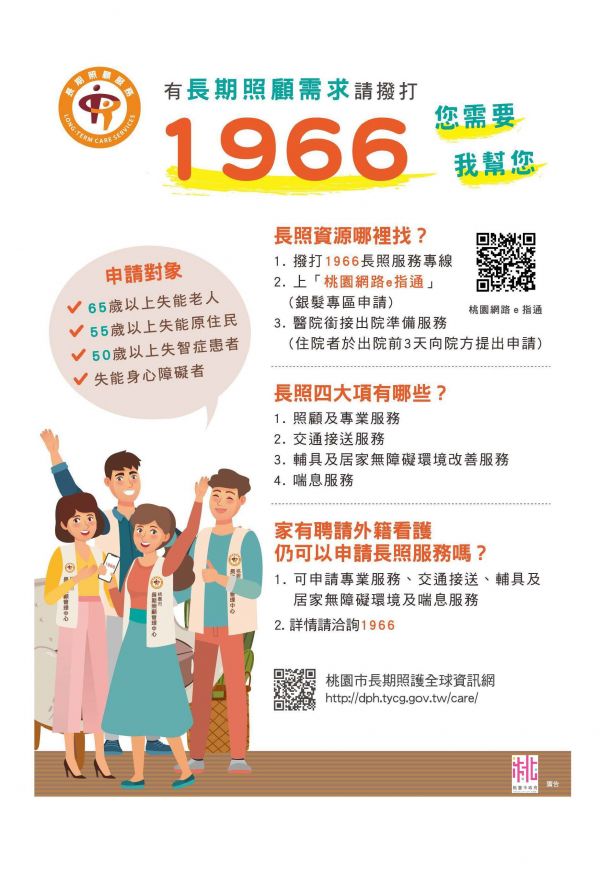 桃園市長期照顧服務資訊